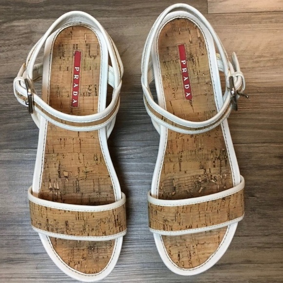 Prada Strap Sandals 37.5 - Picture 7 of 8